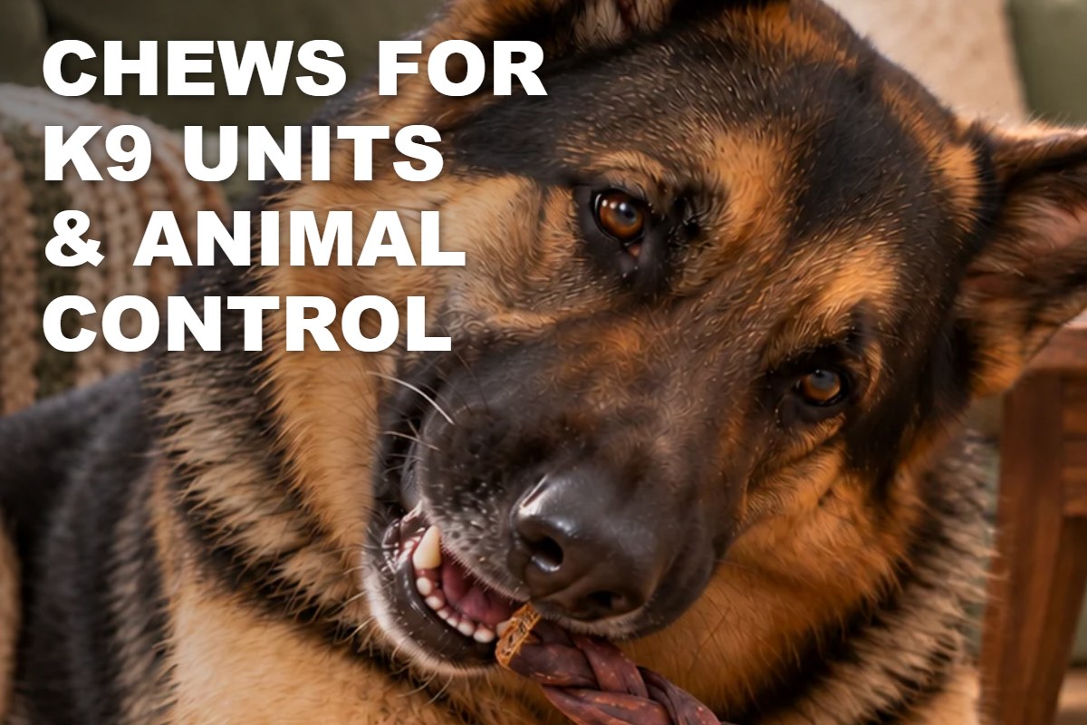 Bulk Dog Chews for K9 Units and Animal Control: A Buying Guide for Agencies - ValuePetSupplies