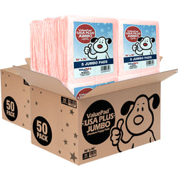 ValuePad USA Plus Puppy Pads, Jumbo 36x36 Inch, 100 Count Bulk Pack