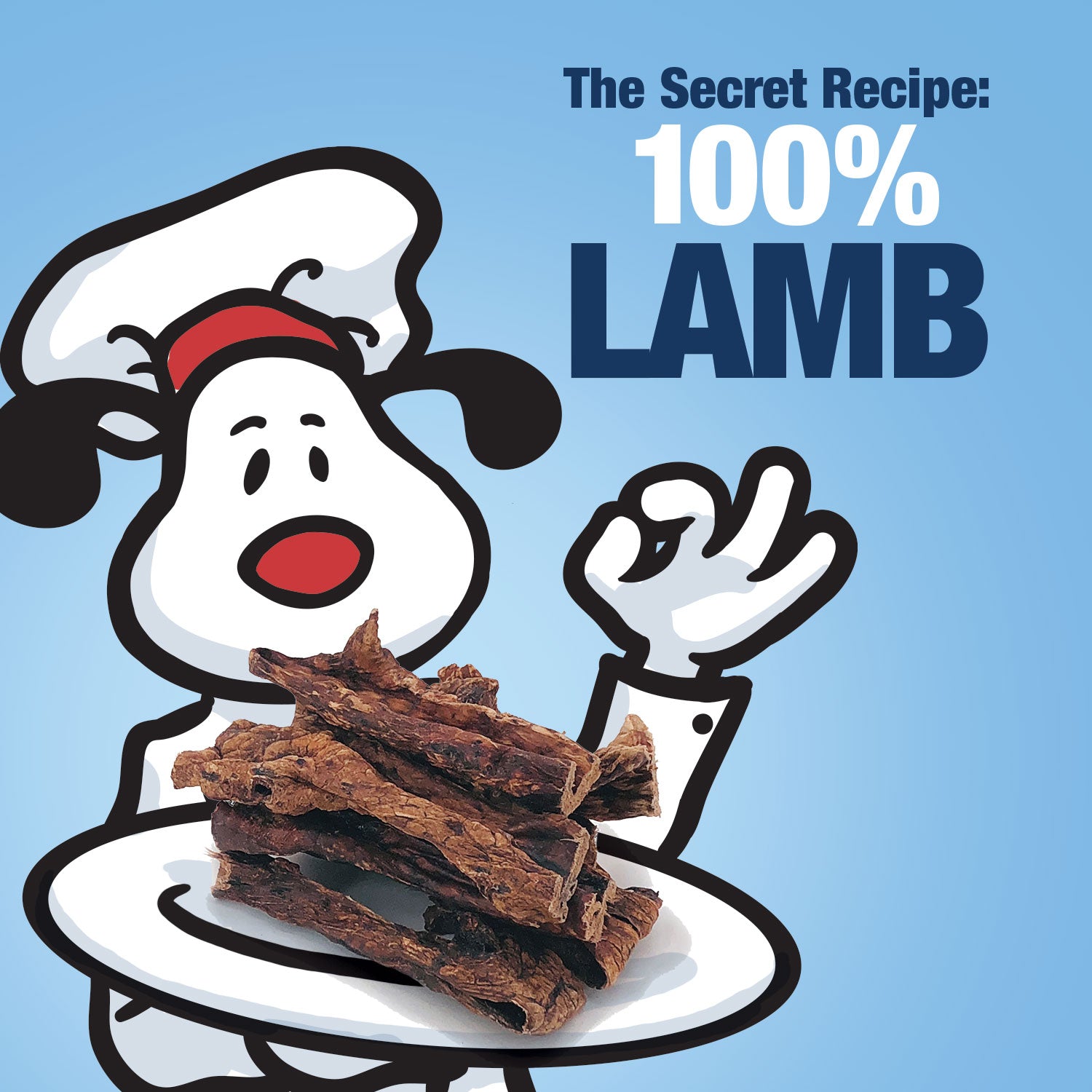 ValueBull Lamb Lung Sticks, Premium 6 Pounds Bulk Pack - Lung - 6 Pound