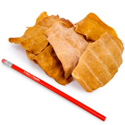 ValueBull USA Collagen Chips Dog Chews, Natural Long-Lasting Chicken Infused Dog Treats, 400 Count Wholesale Pack - Chicken - 400 Chips