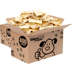 ValueBull USA Rawhide Chips, 800 Count Wholesale Pack