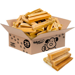 ValueBull Himalayan Yak Cheese Dog Chews, Extra Extra Large, 25 ct Bulk Pack - XX-Large - 25 Bars