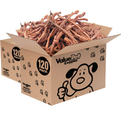 ValueBull Lamb Pizzle Sticks, 240 Count Bulk Pack - Pizzles - 240 Sticks