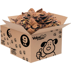 ValueBull New Zealand Lamb Lung Dog Chews, Sliced, 18 Pounds Bulk Pack - Lung - 18 Pound