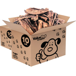 ValueBull Beef Lung Sticks, Premium 20 Pounds Bulk Pack - Stick - 20 Pound