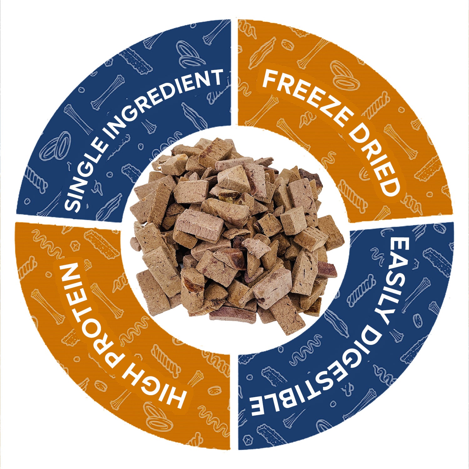 ValueBull USA Freeze Dried Beef Liver, 8 Ounce