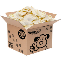 ValueBull Premium Cow Ears, Large, 200 Count BULK PACK