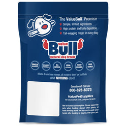 ValueBull Bully Sticks for Small Dogs, Thin 4-6", Varied Shapes, 25 ct