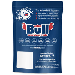 ValueBull Bully Sticks for Dogs, Jumbo 4-6", Varied Shapes, 25 ct