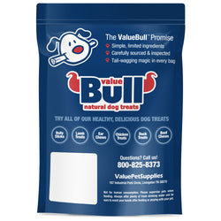 ValueBull USA Lamb Trachea Dog Chews, 4-7 Inch, 10 Count