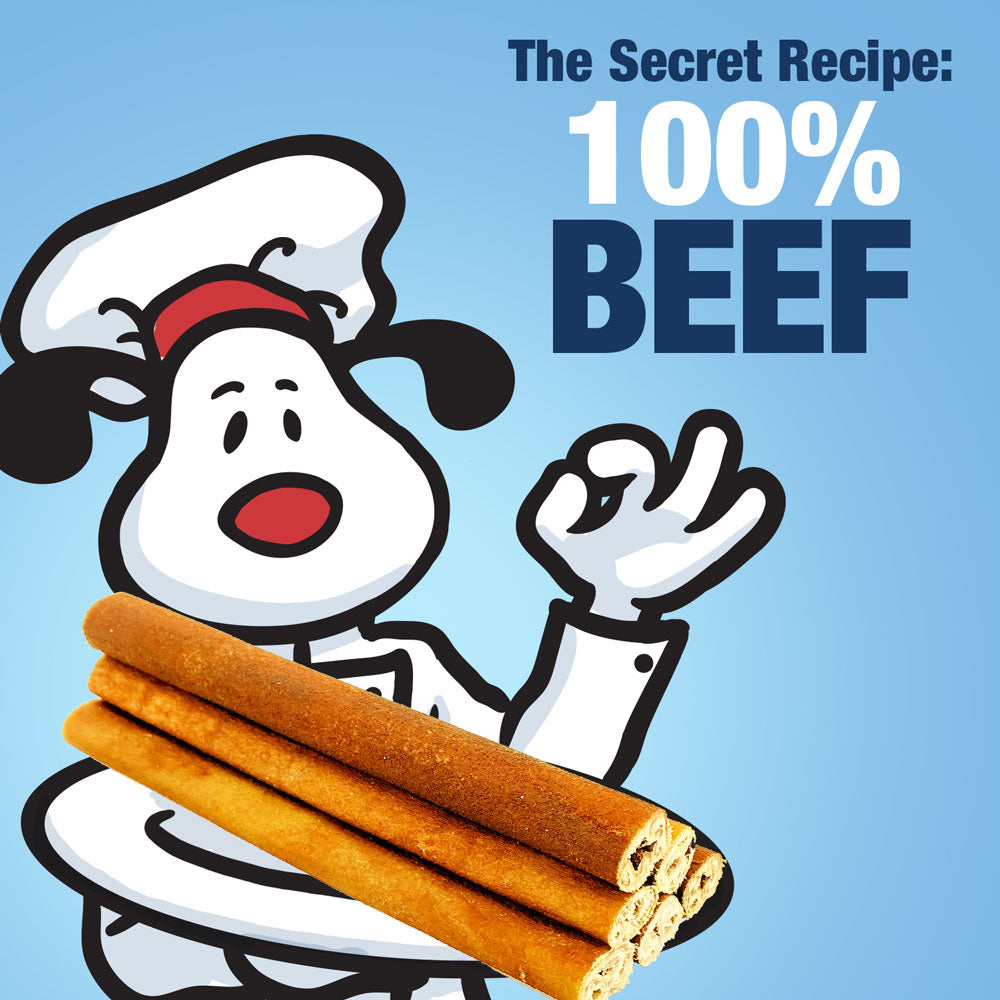 ValueBull USA Collagen Sticks for Dogs, 7-12 Inch Varied Chews, Natural Long-Lasting Dog Treats, 10 Pound Bulk Pack