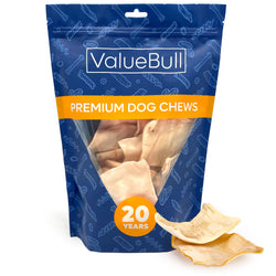 ValueBull USA Rawhide Chips, 1 Pound - Natural,1 Pound (Pack of 1)