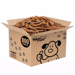 ValueBull Duck Feet for Dogs, 800 Count Wholesale Pack