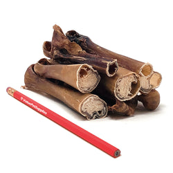 ValueBull Bully Stick Bits for Small Dogs, Natural Dog Chews, 2 Pounds - Bits - 2 Pound