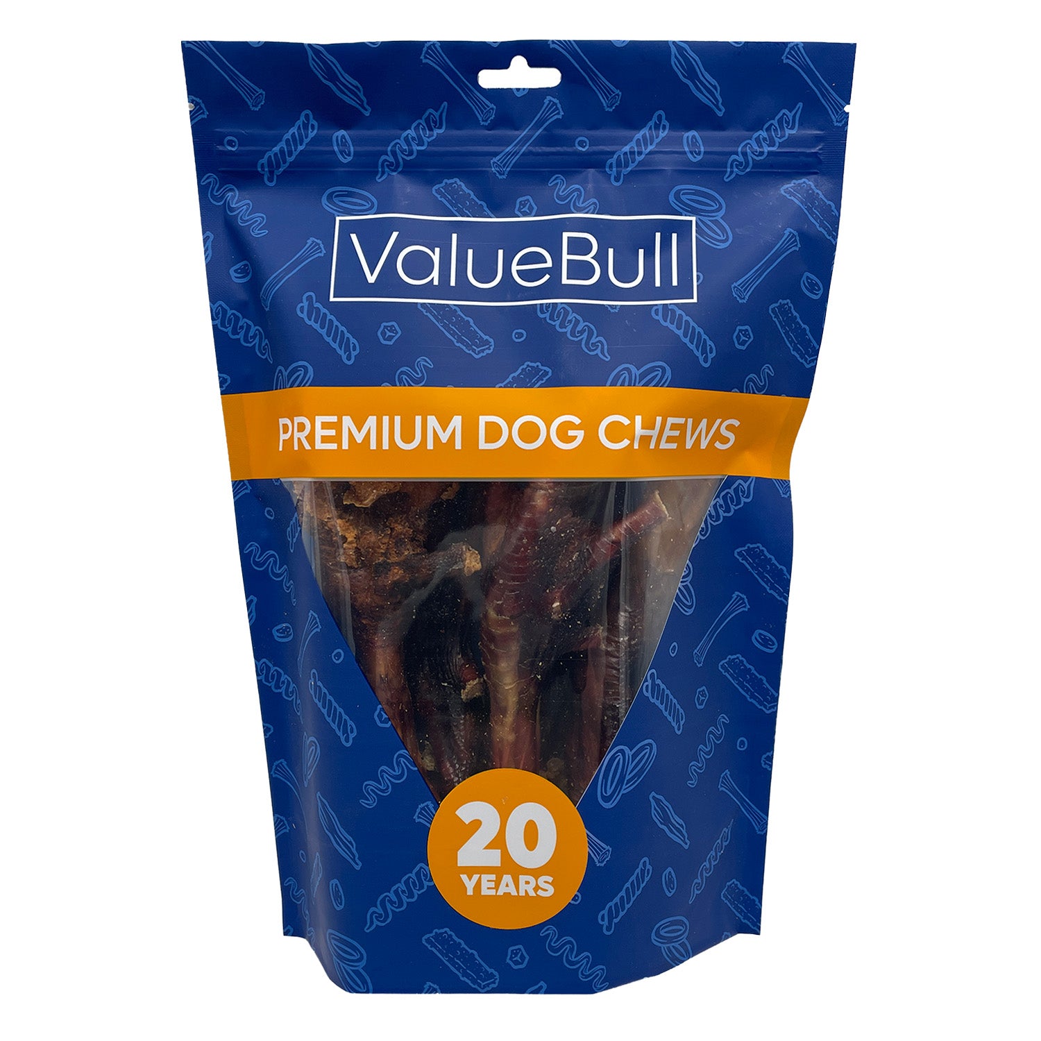 ValueBull Turkey Feet for Dogs, 5 Count - Turkey - 5 Feet