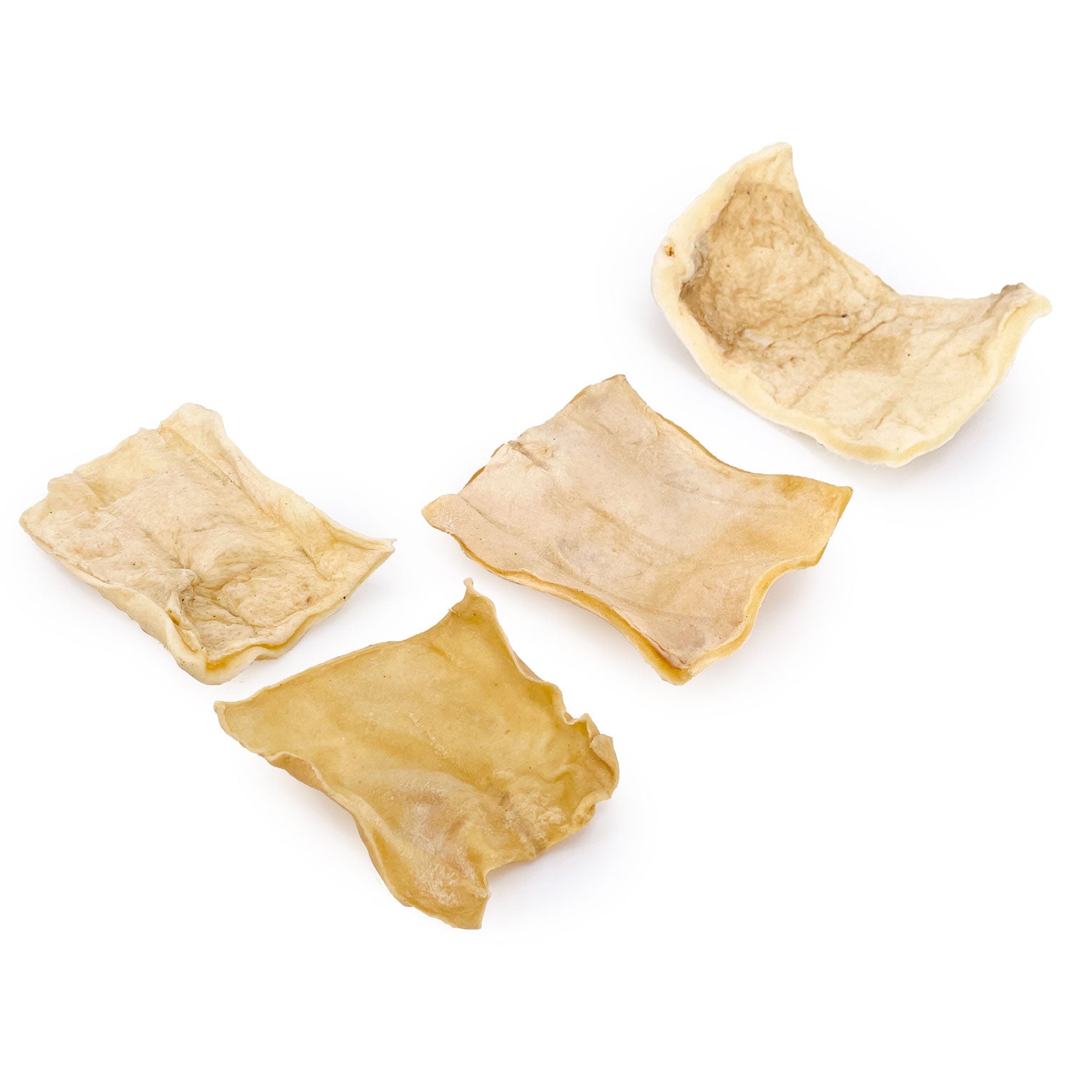 ValueBull USA Rawhide Chips, 400 Count Bulk Pack - Natural - 400 Chips