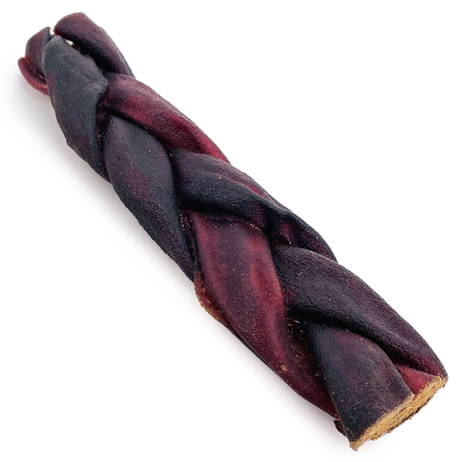 ValueBull USA Collagen Braid Beef Large Dog Chews, Thick 6 Inch 10 Count - Thick - 10 Braids