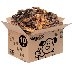 ValueBull Lamb Lung Sticks, Premium 10 Pounds Bulk Pack - Lung - 10 Pound