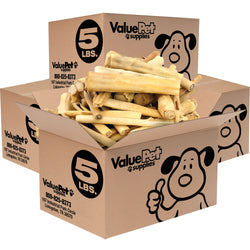 ValueBull Cow Tails, Varied Shapes, 20 Pounds Bulk Pack