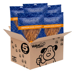ValueBull USA Turkey Tendons Dog Treats, 5 Pounds - 5 Pound