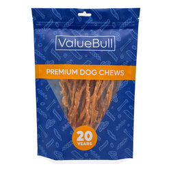 ValueBull USA Turkey Tendons Dog Treats, 8 Ounces - 8 Ounce