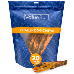 ValueBull Beef Tendons For Dogs, Varied Shapes, 1 Pound - Varied - 1 Pound