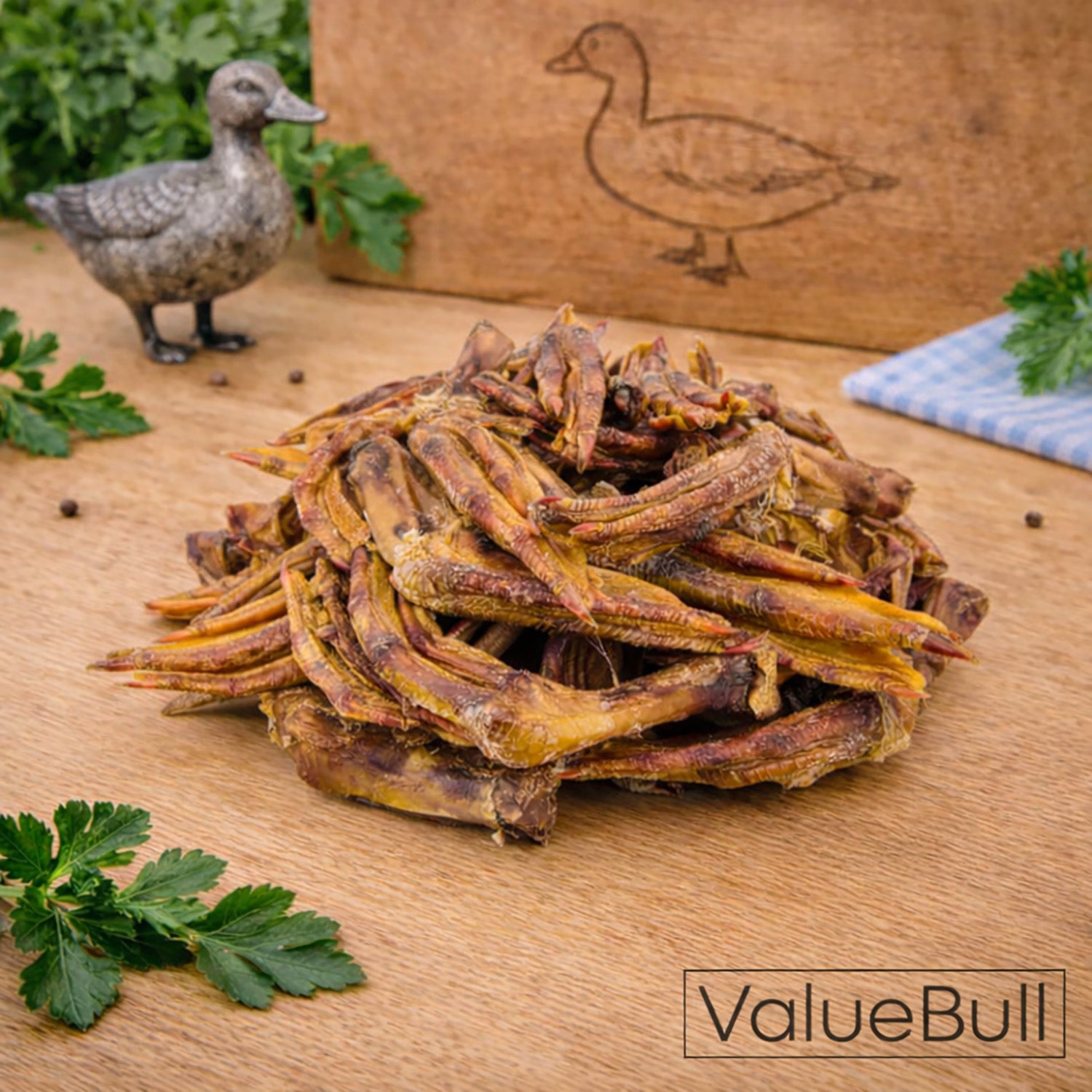 ValueBull Duck Feet for Dogs, 800 Count Wholesale Pack - Duck - 800 Feet
