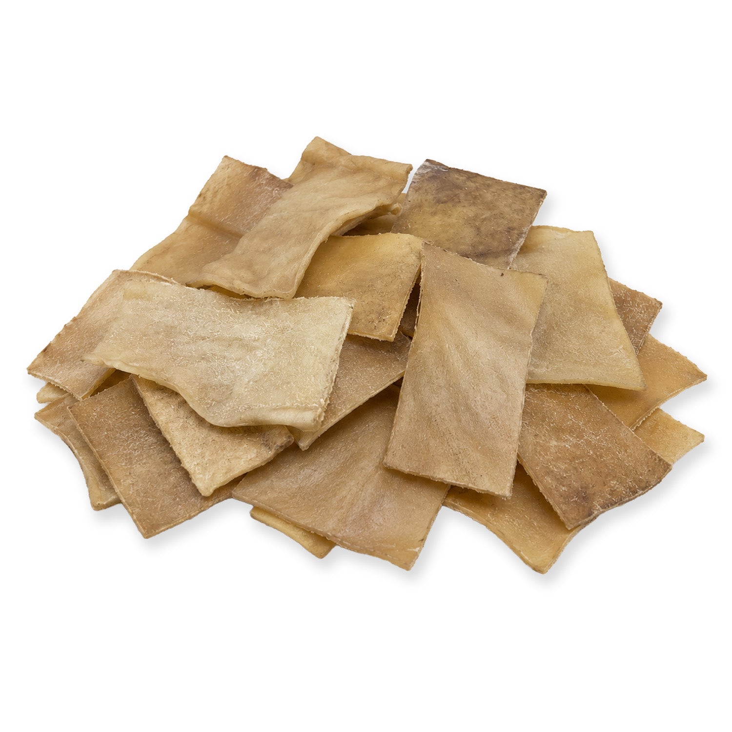 ValueBull USA Beef Rawhide Chips for Dogs, Smoked, 200 Count Bulk Pack - Smoked - 200 Chips