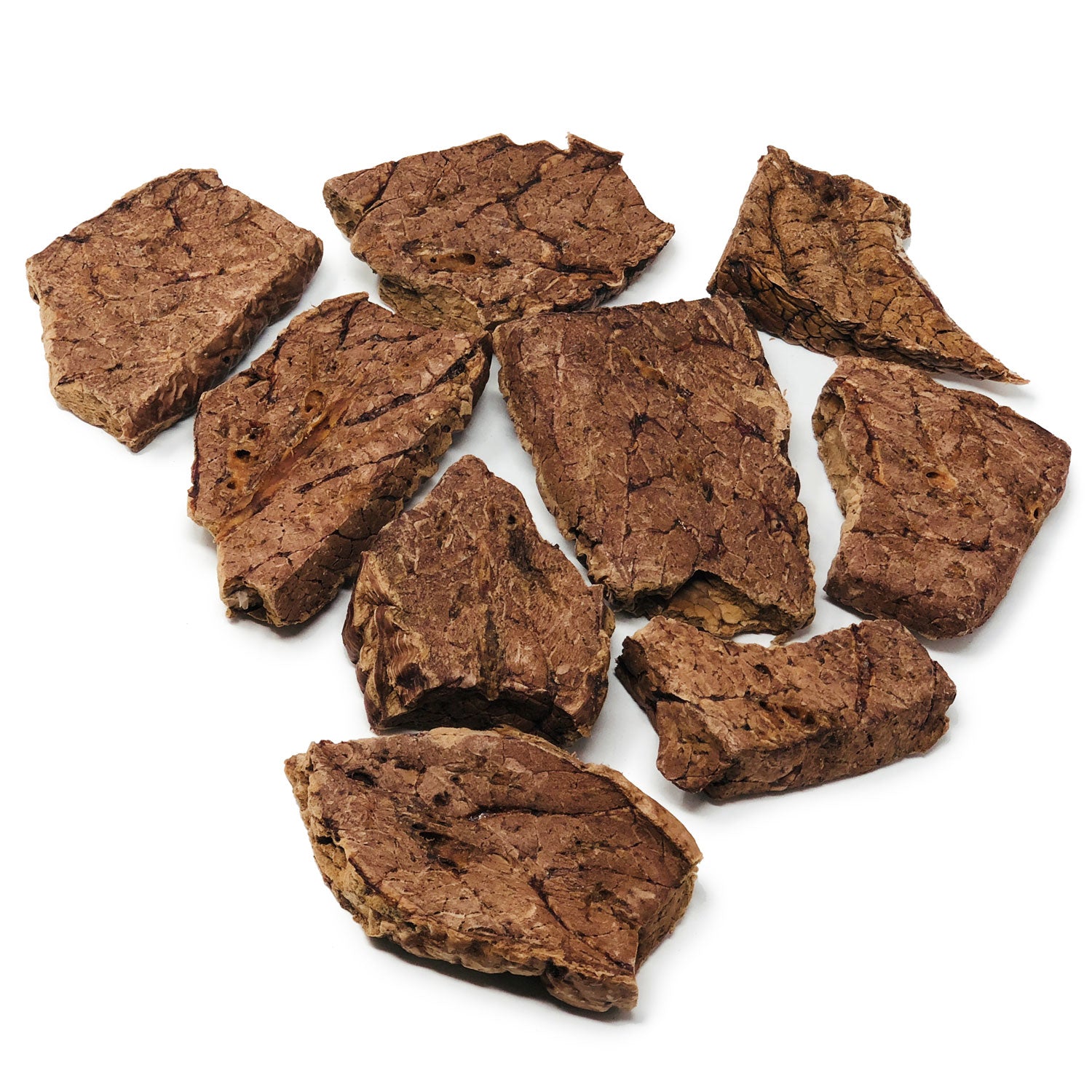 ValueBull USA Beef Lung Dog Chews, Sliced, 1 Pound - 1 Pound