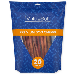 ValueBull Bully Sticks for Large Dogs, Jumbo 11-12 Inch, 10 Count - Jumbo - 10 Sticks