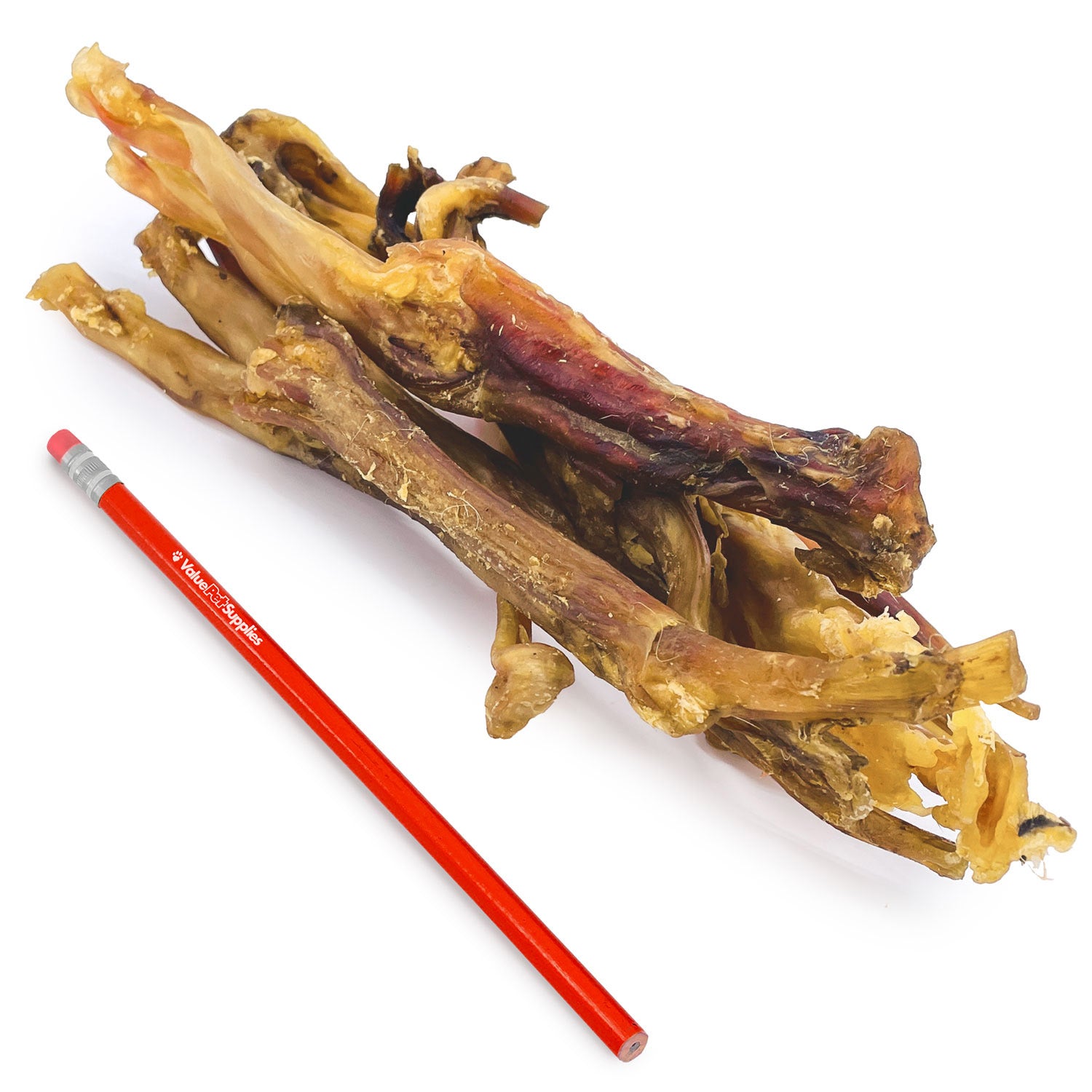 ValueBull Beef Tendons For Dogs, Varied Shapes, 10 Pounds Bulk Pack - Varied - 10 Pound