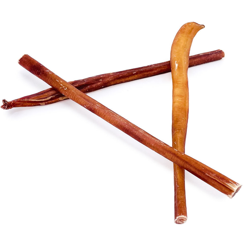 ValueBull USA Bully Sticks for Dogs, Medium 12 Inch, 25 Count - Medium - 25 Sticks