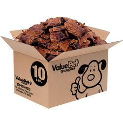 ValueBull USA Rawhide Chips, Natural Beef Flavor, 10 Pound Bulk Pack