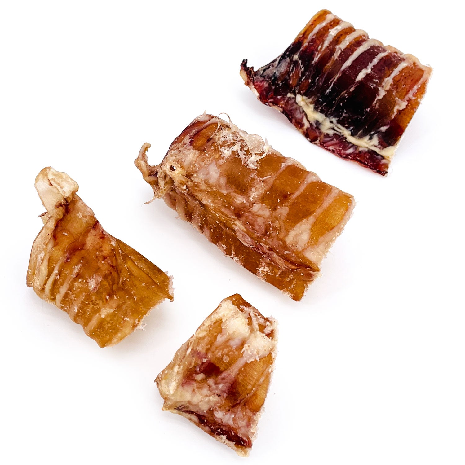 ValueBull USA Beef Trachea Bites for Small Dogs, 10 Pounds Bulk Pack - Bites - 10 Pound