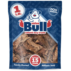 ValueBull Lamb Lung Dog Chews, Sliced, 1 Pound - Lung - 1 Pound