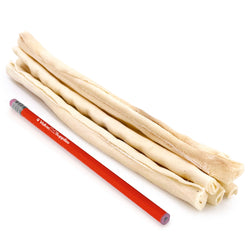 ValueBull USA Retriever Rolls for Small Dogs, Premium Rawhide, Thin 10 Inch, 10 Count - Natural - 10 Rolls