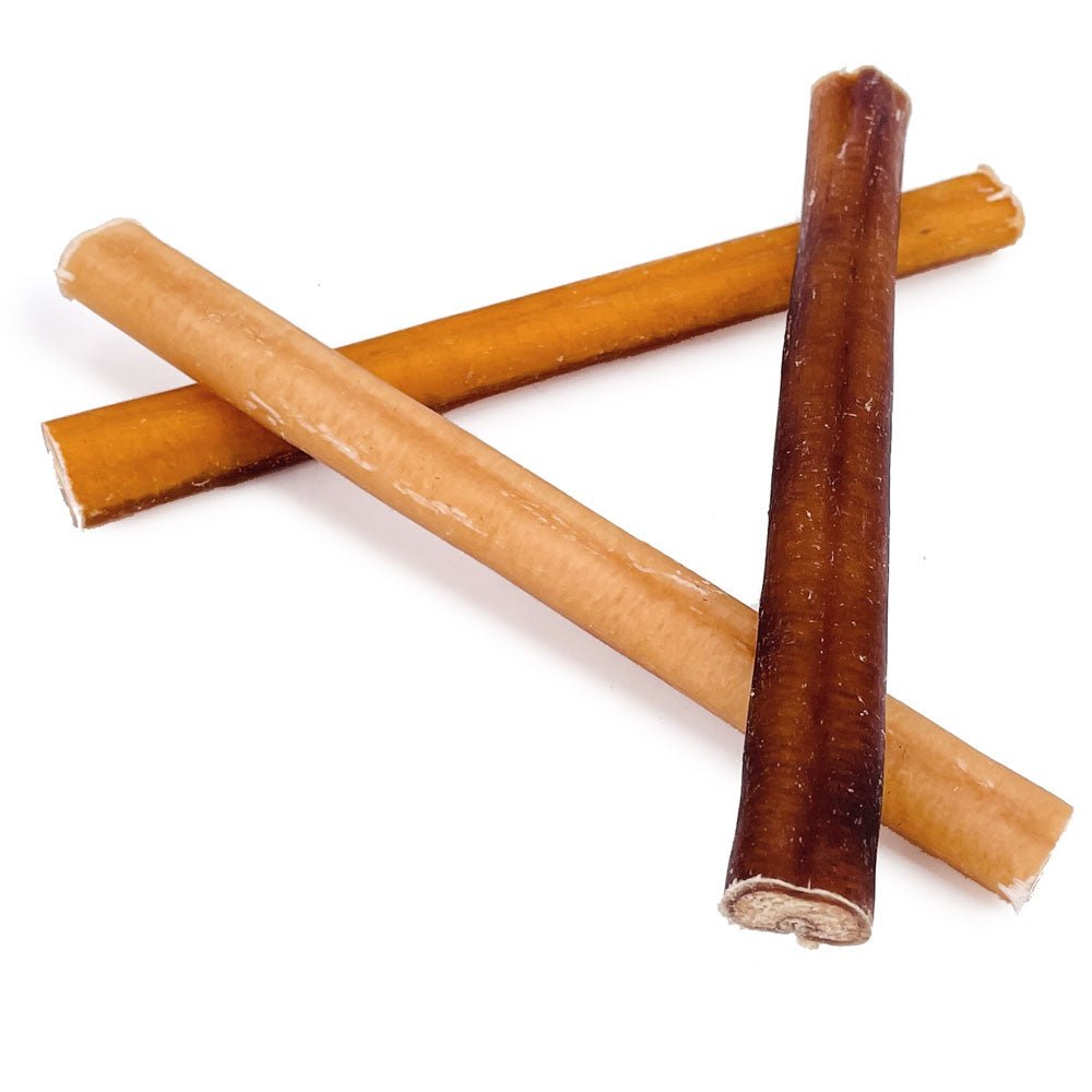 ValueBull Bully Sticks for Dogs, Medium 6 Inch, 400 Count RESALE PACKS (80 x 5 Count) - ValuePetSupplies