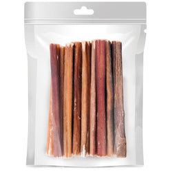 ValueBull Bully Sticks for Small Dogs, Thin 6 Inch, 400 Count RESALE PACKS (40 x 10 Count) - ValuePetSupplies
