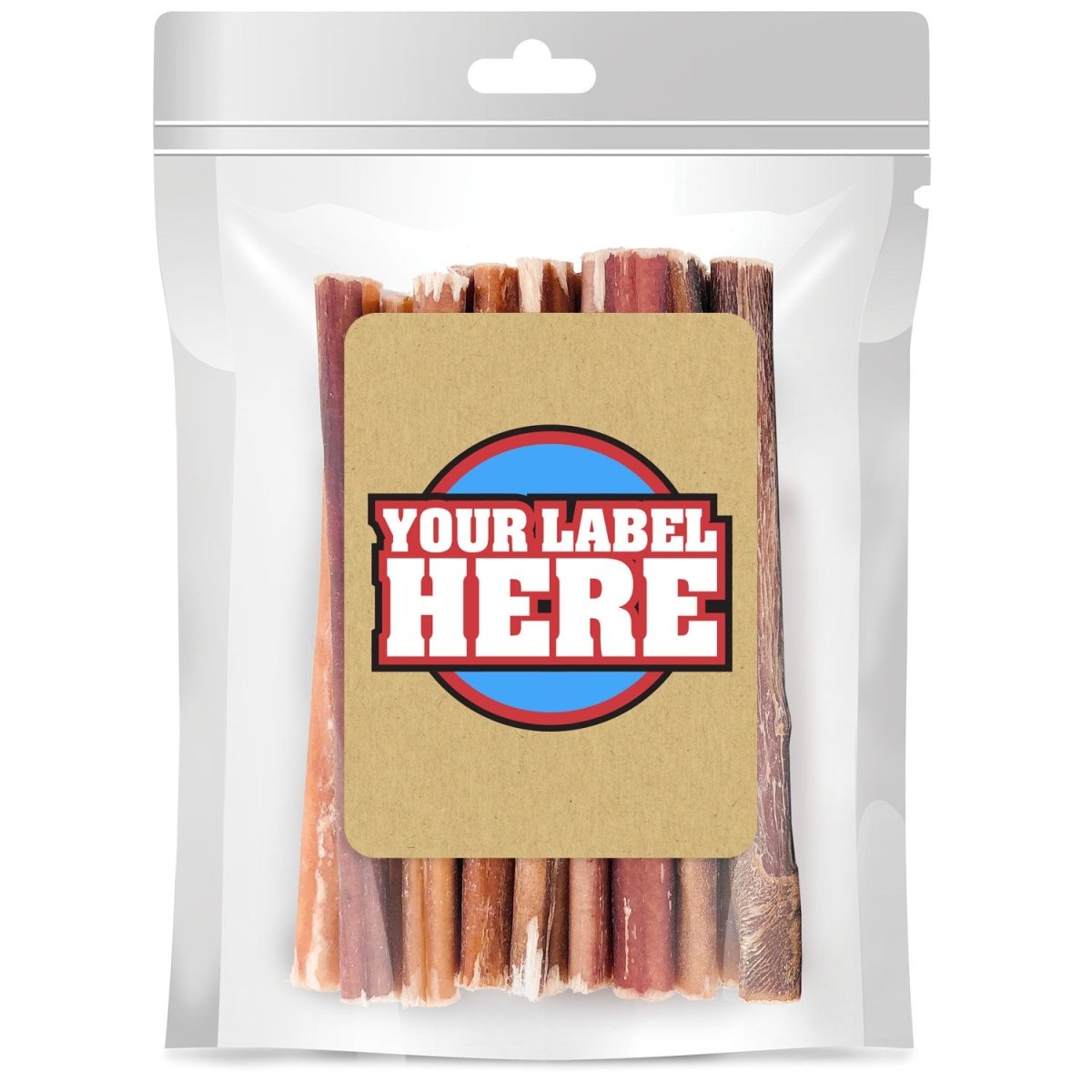 ValueBull Bully Sticks for Small Dogs, Thin 6 Inch, 400 Count RESALE PACKS (40 x 10 Count) - ValuePetSupplies