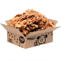 ValueBull Braided Bully Sticks, Thick 12 Inch, 50 Count BULK PACK - ValuePetSupplies