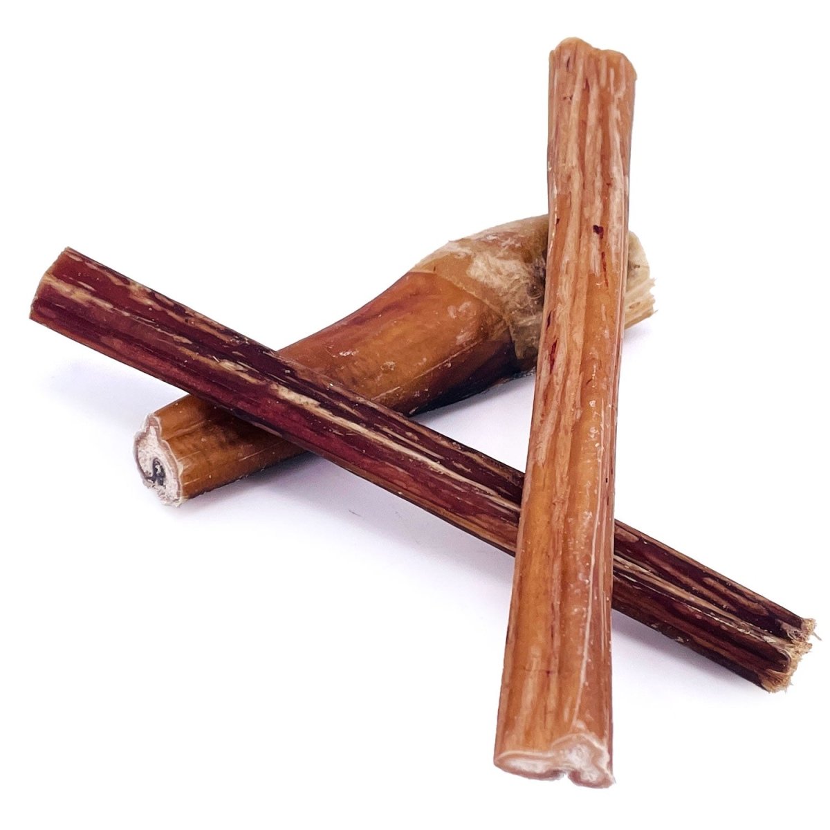 ValueBull Bully Sticks for Small Dogs, Thin 4-6 Inch, Varied Shapes, 50 Count - Thin - 50 Pieces