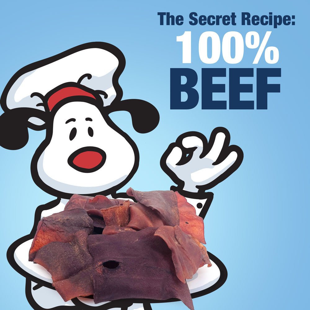 ValueBull USA Collagen Chips, Dog Chews, Natural Beef, Chicken Infused, 2 Pound - ValuePetSupplies