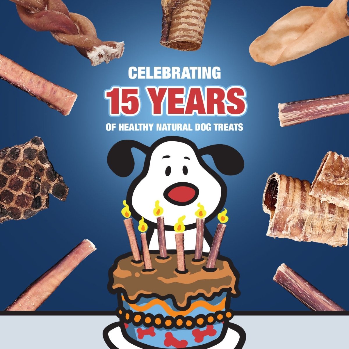 ValueBull USA Collagen Twists Dog Chews, 5 Inch, Natural Long - Lasting Dog Treats, 100 Count Bulk Pack - ValuePetSupplies