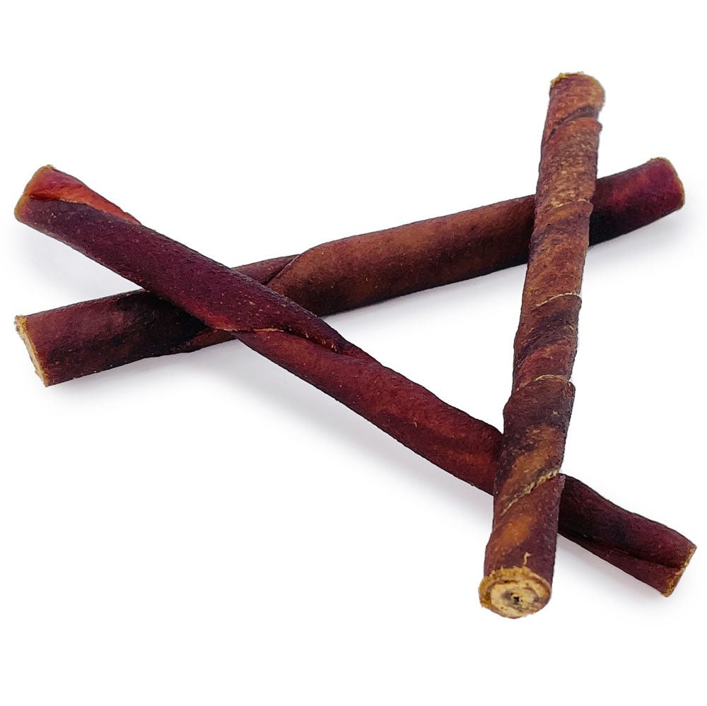 ValueBull USA Collagen Twists Dog Chews, 5 Inch, Natural Long - Lasting Dog Treats, 25 Count - ValuePetSupplies