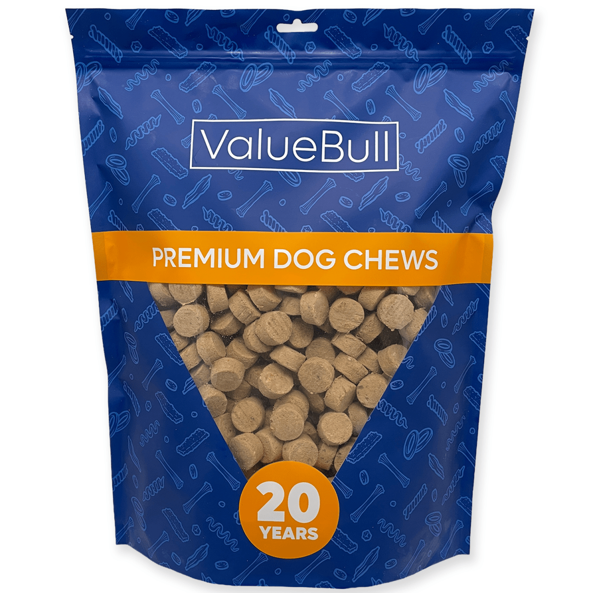 ValueBull USA Freeze Dried Chicken, Apple, Kale Training Treats for Dogs & Cats, 2 Pounds - ValuePetSupplies