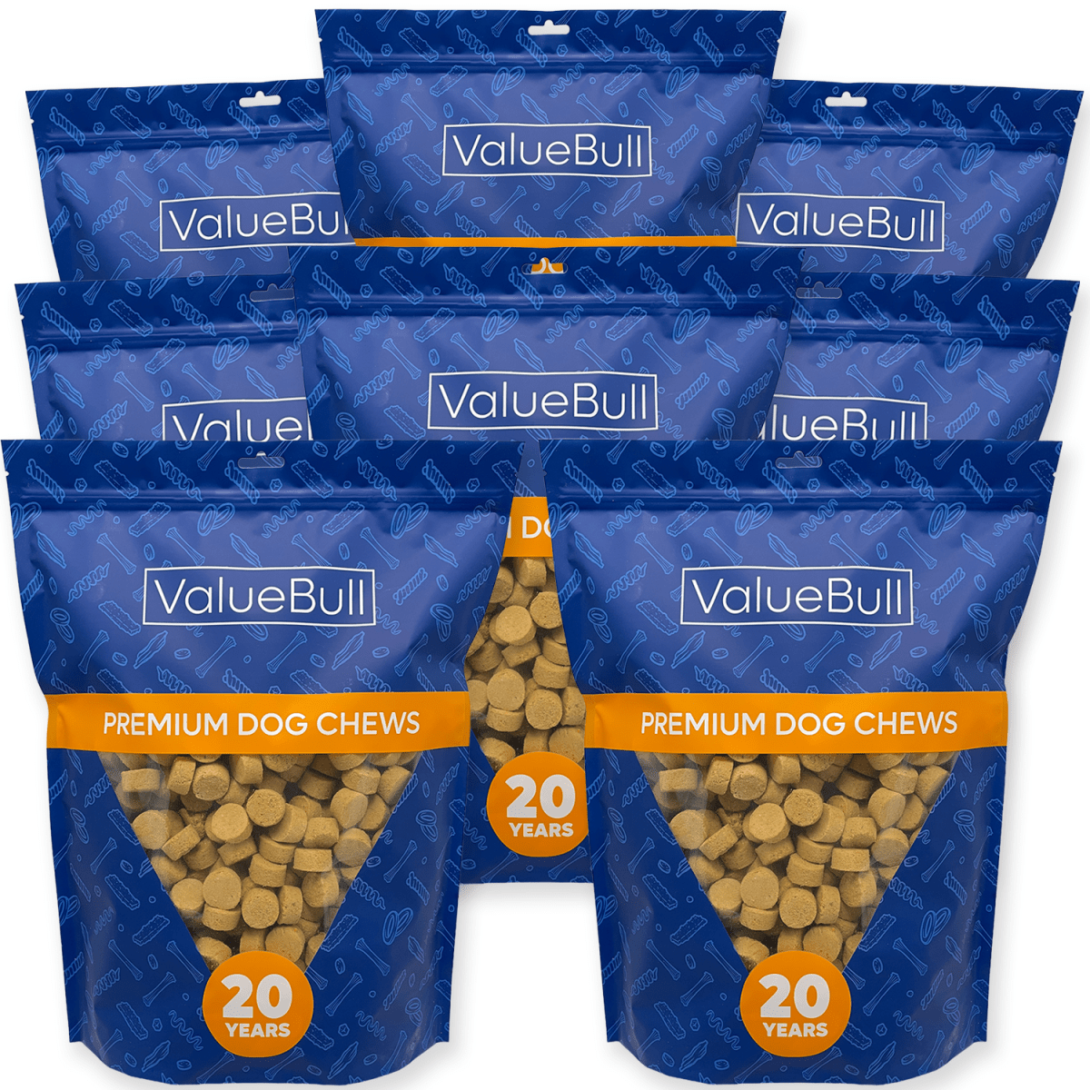 ValueBull USA Freeze Dried Fish & Sweet Potato Training Treats for Dogs & Cats, 16 Pounds Wholesale Pack - ValuePetSupplies