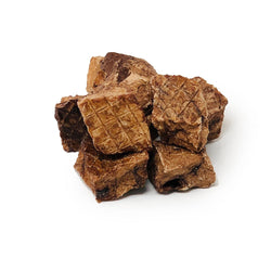 ValueBull Premium Beef Lung Cubes, 10 Pounds Bulk Pack - 10