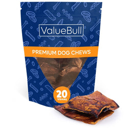 ValueBull USA Rawhide Chips, Natural Beef Flavor, 10 Count - ValuePetSupplies