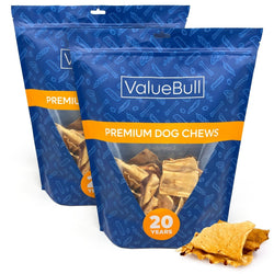 ValueBull USA Rawhide Chips, Chicken Infused, 4 Pound - ValuePetSupplies