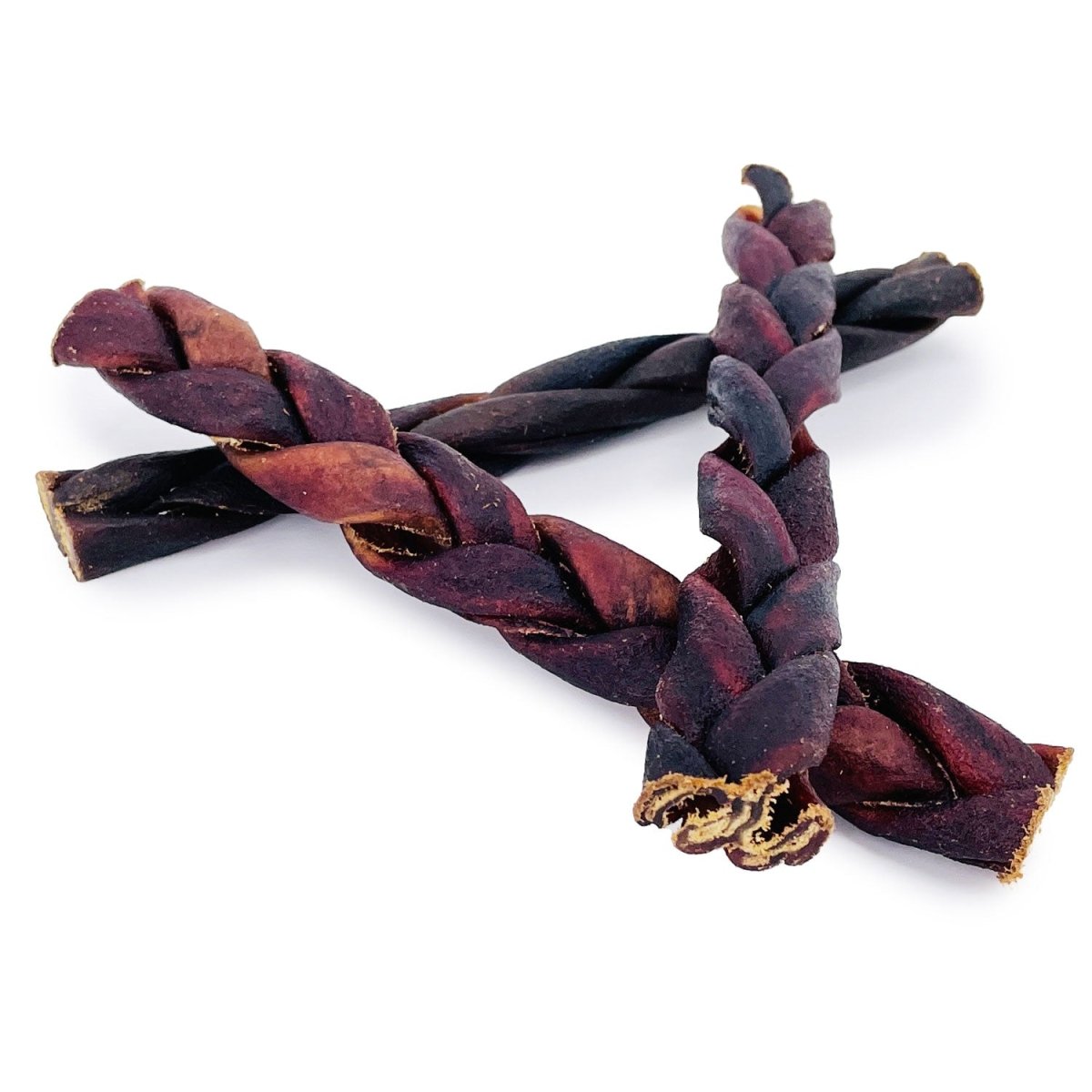 ValueBull Collagen Braids, Medium 5 - 6 Inch, 50 Count BULK PACK - ValuePetSupplies